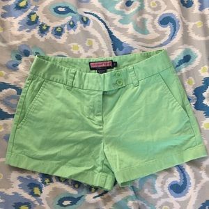 Vineyard vines Dayboat lime green shorts